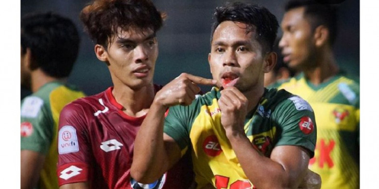 foto bibir andik vermansah berdarah