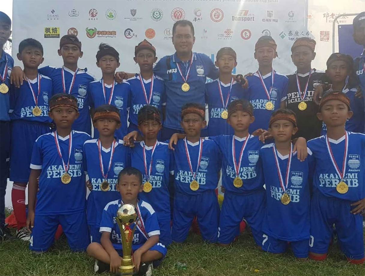 Akademi Persib Cimahi Raih Gelar Juara Internasional di China