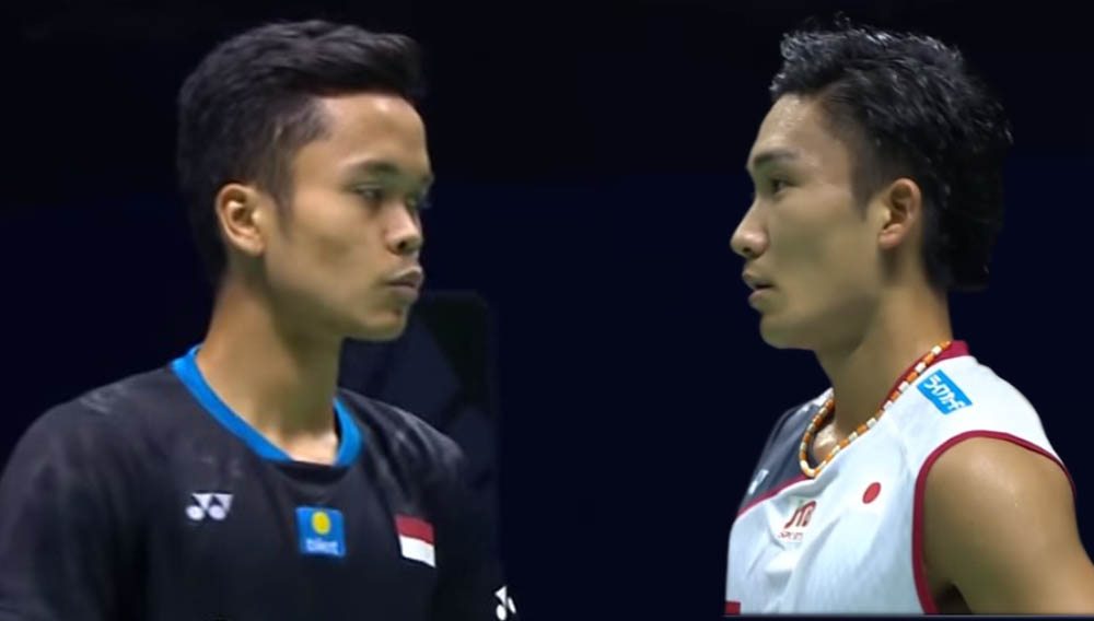 anthony Ginting Vs Kento Momota - Japan Open 2019