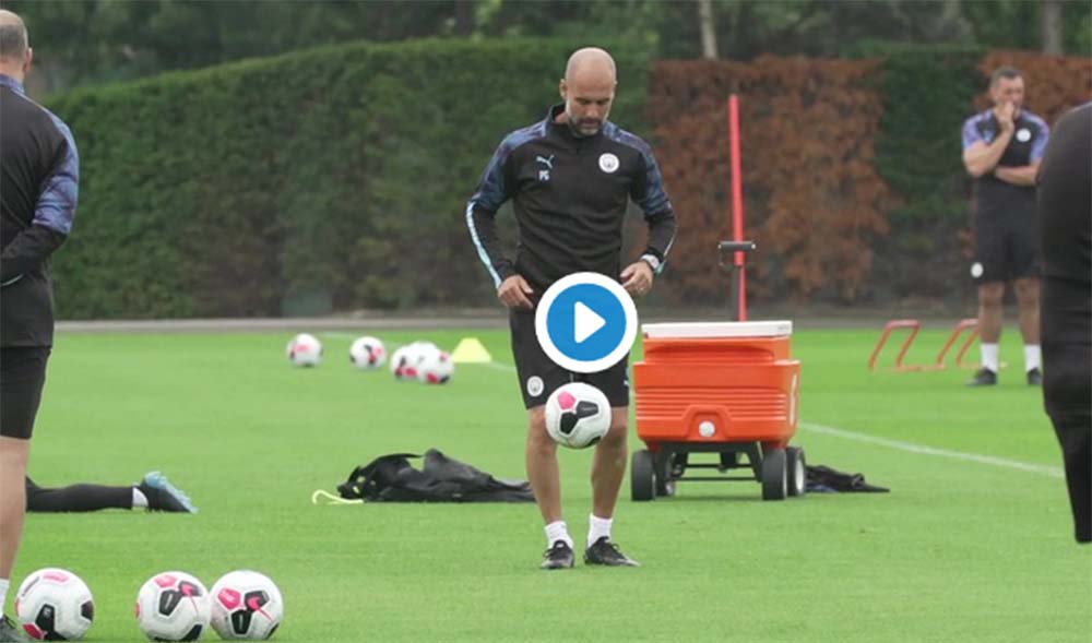 pep guardiola pamer skill