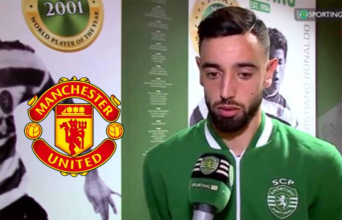 Foto Pertama Bruno Fernandes Berseragam Manchester United Mendadak Viral