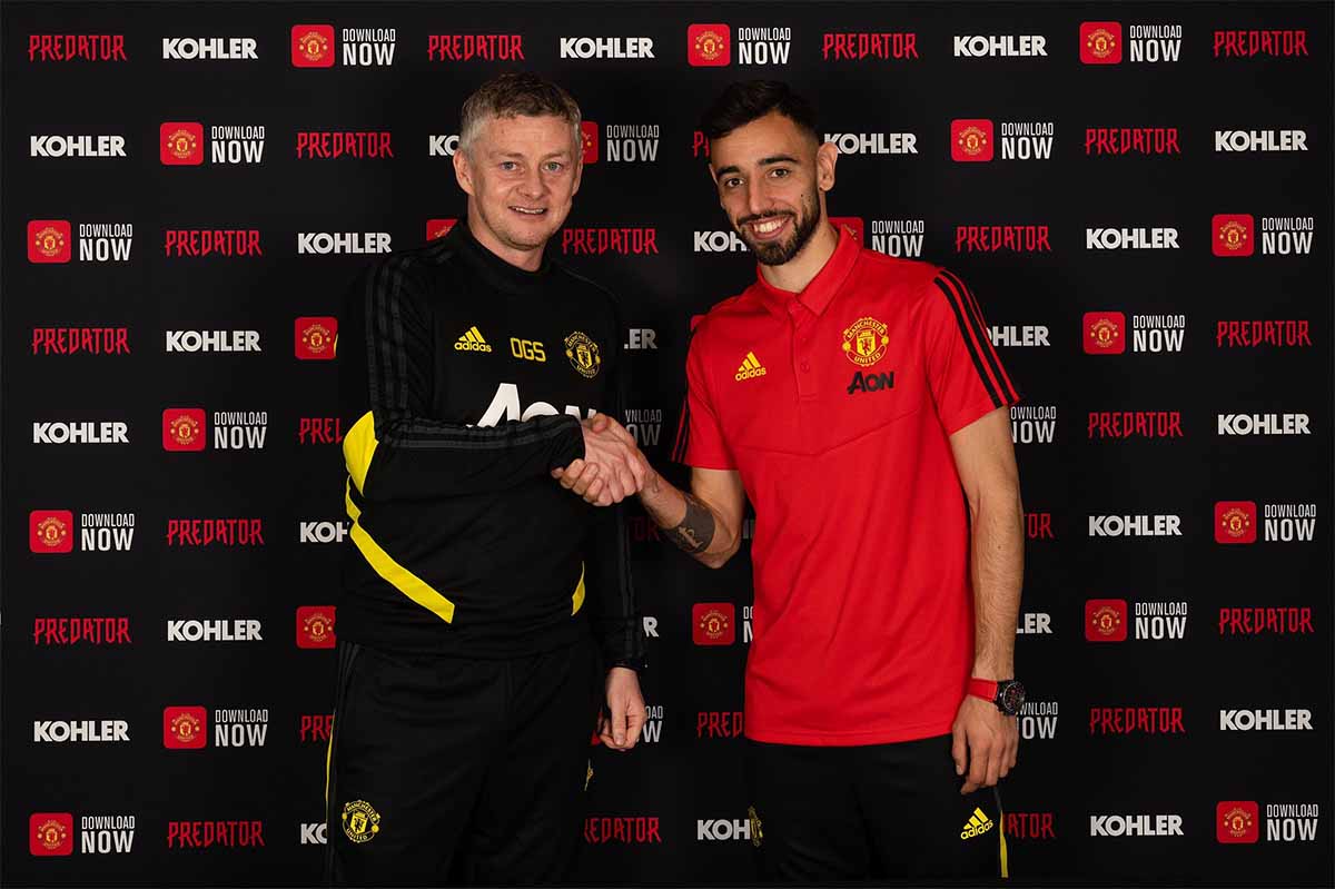 Bruno Fernandes Sah Jadi Pemain Manchester United