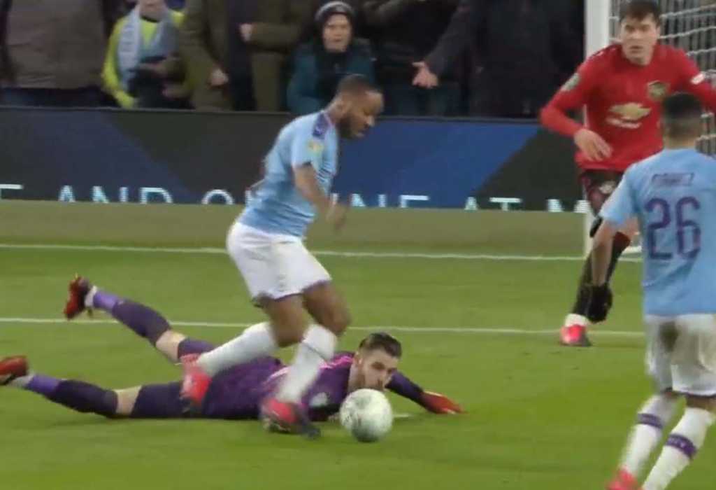 Penampilan David De Gea di Pertandingan Manchester City Vs Manchester United