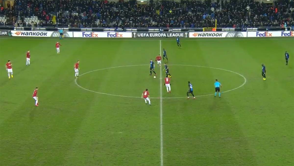 Laga Liga Eropa Club Brugge Vs Manchester United Berakhir Seri