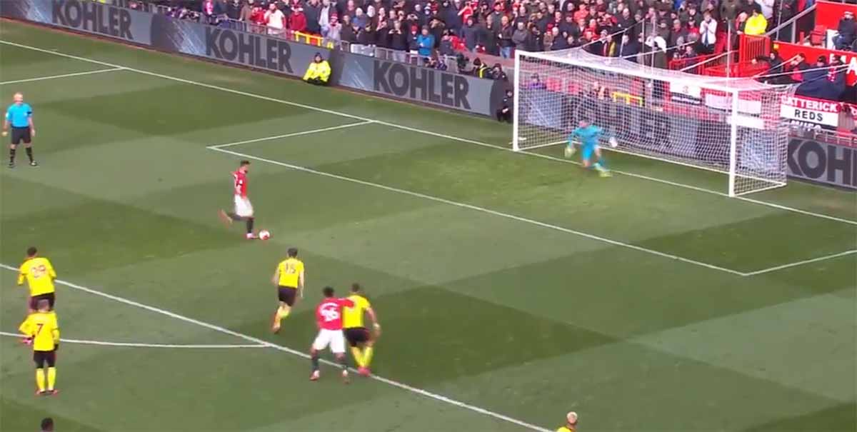 Cuplikan Gol Manchester United Vs Watford