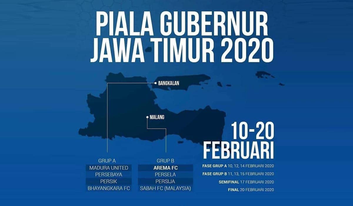 Jadwal Semifinal Piala Gubernur Jatim 2020, Ada Duel Panas Persebaya Vs Arema FC