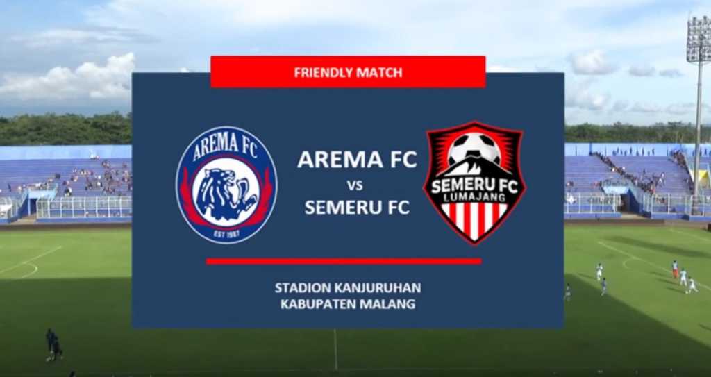 Ujicoba Arema FC vs Semeru FC