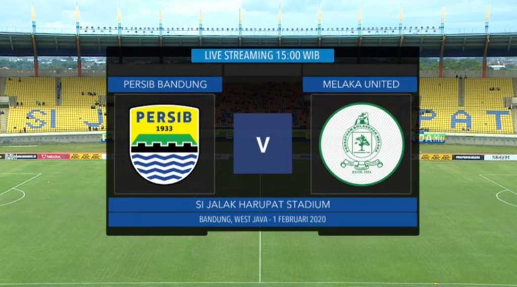 link live streaming persib vs melaka united
