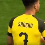 Foto Jadon Sancho di Borussia Dortmund