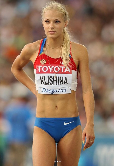 Foto Daria Klishina, atlet cantik Rusia Yang Pilih Tinggal Di Amerika Serikat