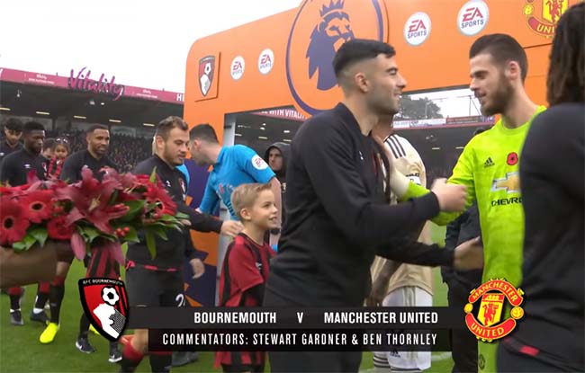 link live streaming MU Vs Bournemouth
