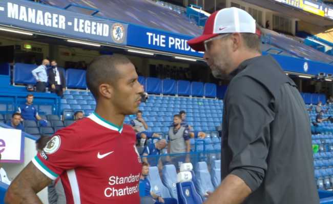 Pemain Liverpool, Thiago Alcantara, Positif COVID-19