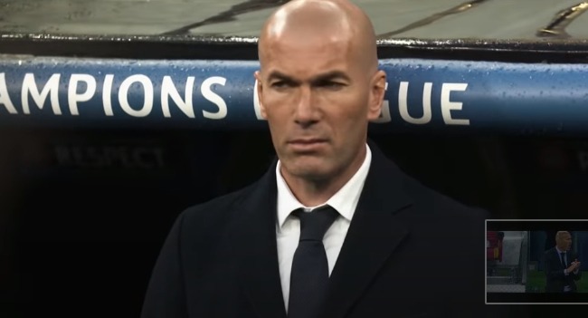 foto pelatih Real Madrid, Zinedine Zidane