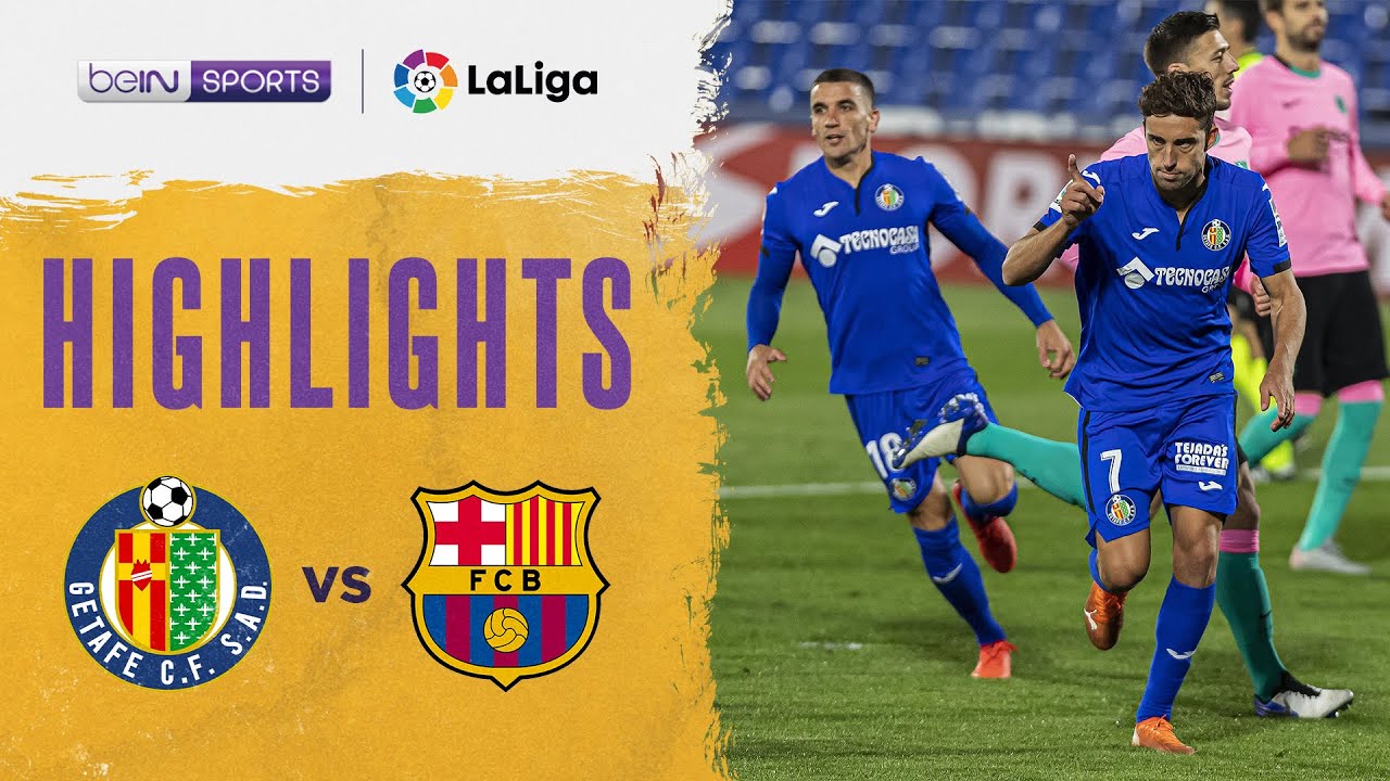 Highlights Getafe Vs Barcelona: 1-0