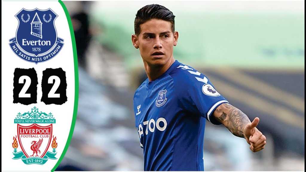 Highlights Video Cuplikan Gol Everton Vs Liverpool