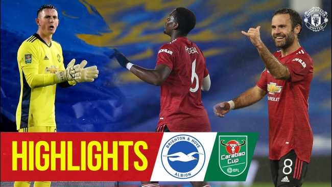 Highlights Brighton Vs Manchester United: 0-3