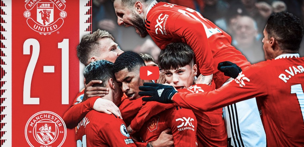 Highlights Manchester United Vs Manchester City: 2-1
