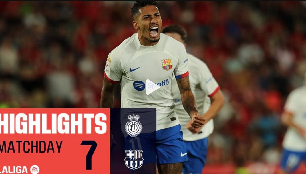 Highlights Mallorca Vs Barcelona: 2 – 2