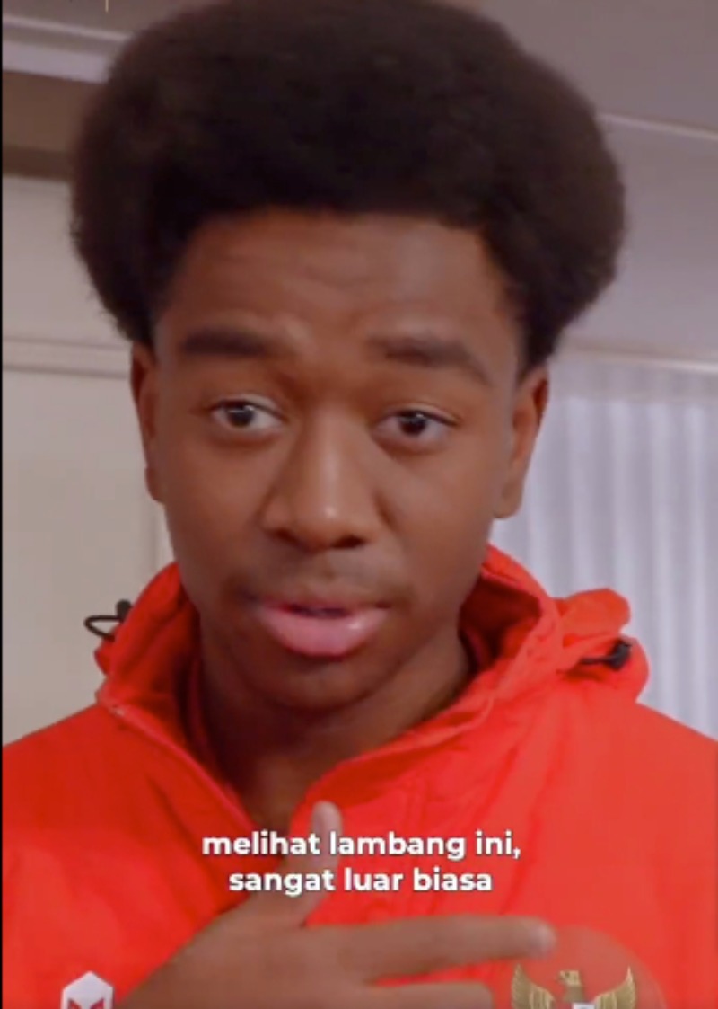 Chow Yun Damanik: “Melihat Logo Garuda Ini Sangat Membanggakan”