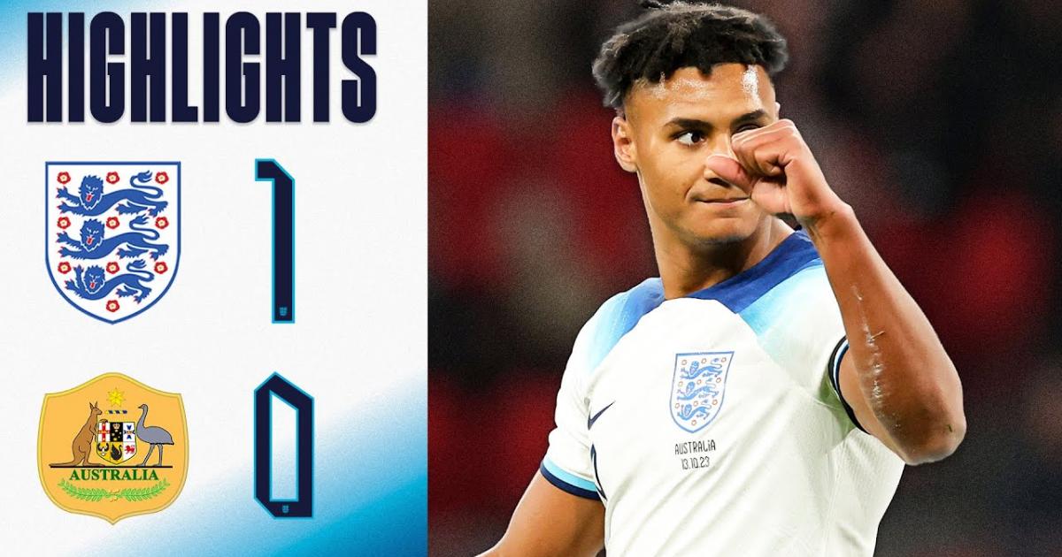 Hasil Pertandingan dan Highlights Inggris Vs Australia: 1 – 0
