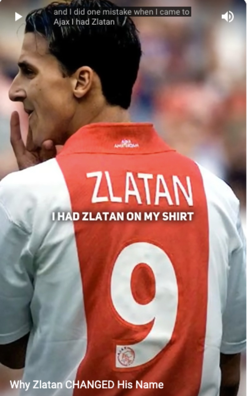 Ini Alasan Zlatan Ibrahimovic Ganti Nama Punggung Dari Zlatan Ke Ibrahimovic