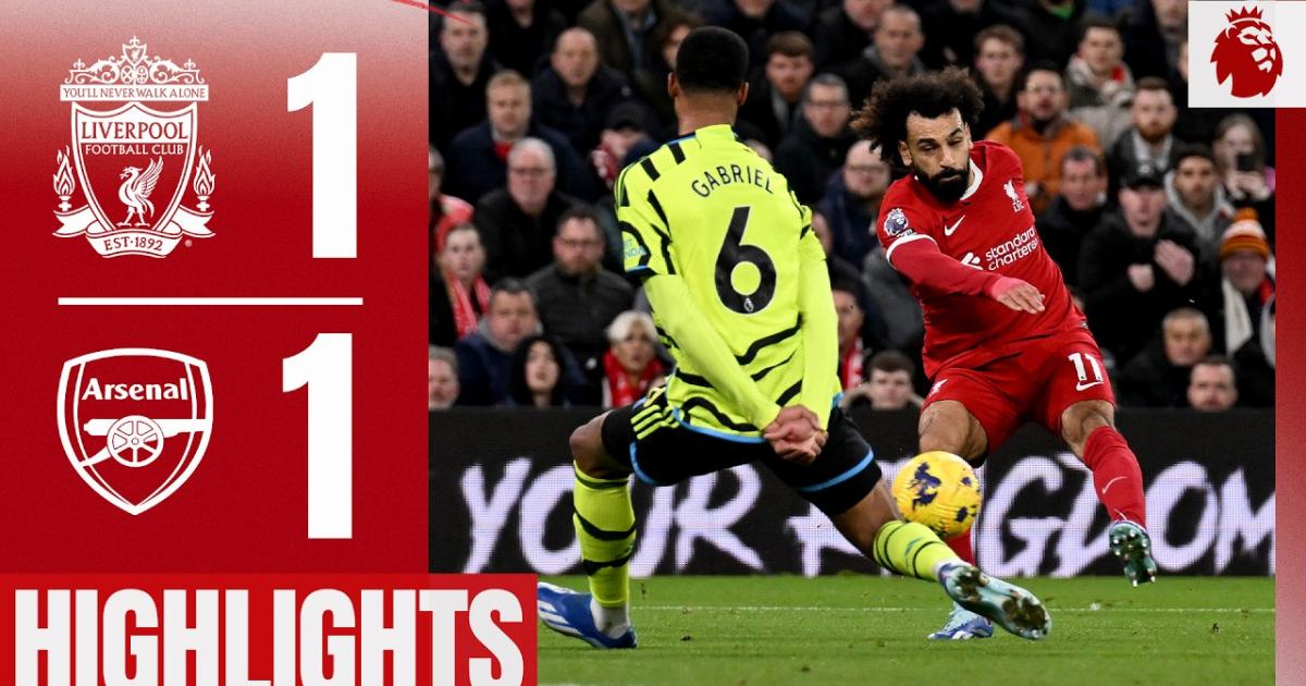 Hasil Liga Inggris Liverpool Vs Arsenal: 1 – 1