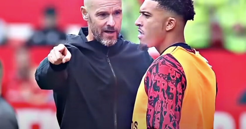 Terungkap! Ini Penyebab Jadon Sancho Tak Dimainkan Erik ten Hag di Laga MU Vs Fulham