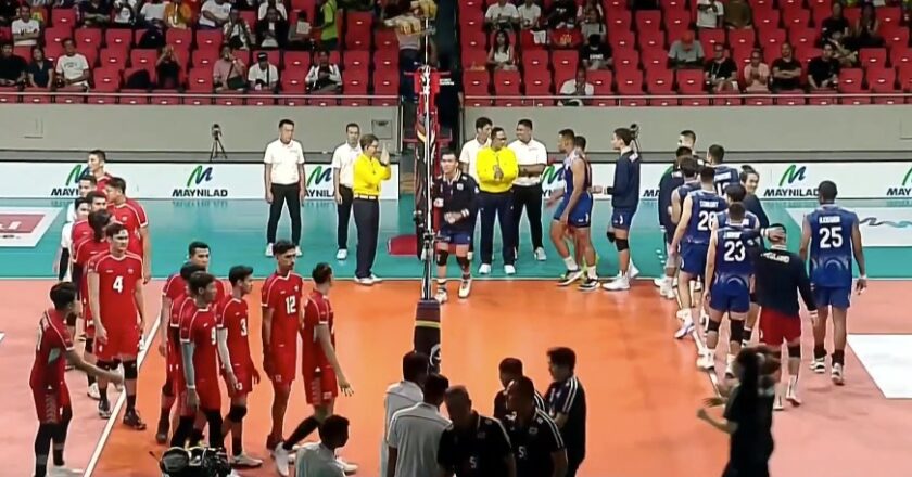 Mengejutkan, Tim Voli Putra Indonesia Kalah Tiga Set Langsung Dari Thailand