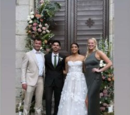 Sandy Walsh Resmi Menikah Dengan Aislinn Konig di Spanyol