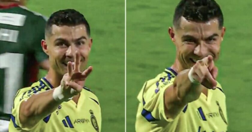 Arti Selebrasi 3 Jari Gol Cristiano Ronaldo Di Pertandingan Al Ettifaq Vs Al Nassr