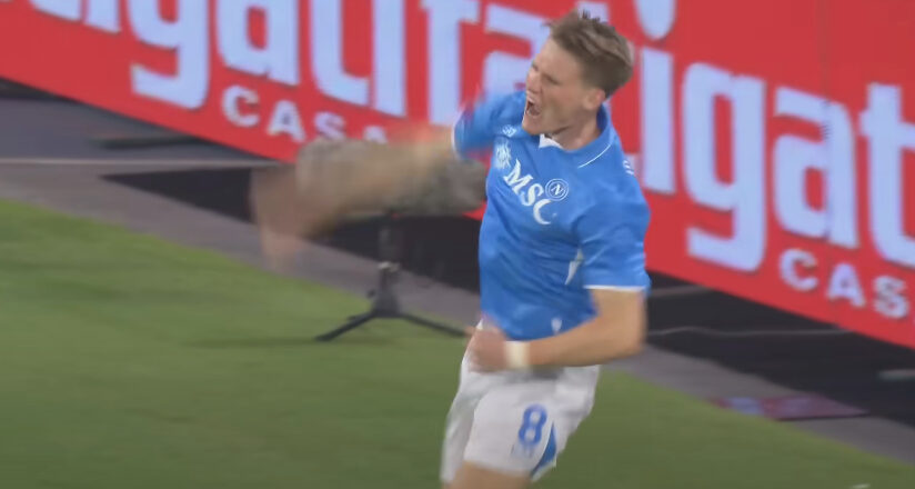 Scott McTominay Cetak Gol Perdana Untuk Napoli, Sudah Move On Dari Manchester United