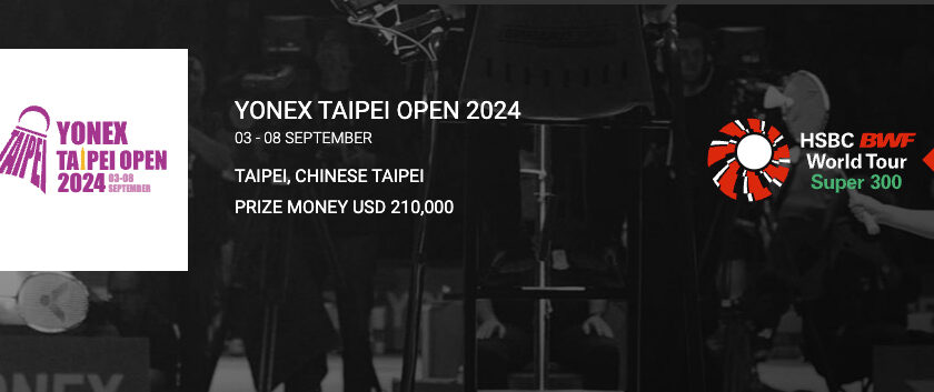 Jadwal Wakil Indonesia di Yonex Taipei Open 2024