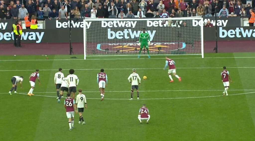 Hasil West Ham Vs MU