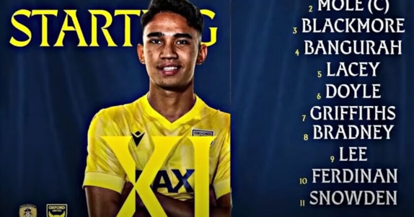 Marselino Ferdinan Bersinar dalam Laga Oxford United U-21 vs Notts County U-21