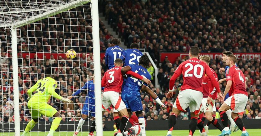 Hasil Babak Pertama MU Vs Chelsea: Manchester United Ditahan Imbang Chelsea Tanpa Gol di Old Trafford