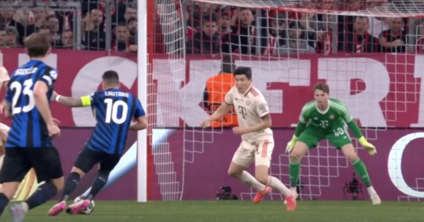 Hasil Liga Champions Bayern Munchen vs Inter Milan: Inter Milan Tundukkan Bayern Munchen 2-1 di Leg Pertama Perempat Final Liga Champions 2024/25
