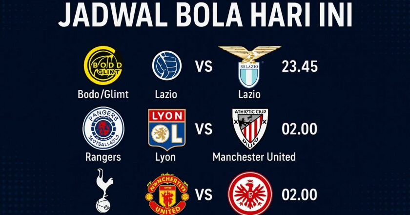 Jadwal Bola Hari Ini: Duel Sengit di Perempat Final Liga Konferensi dan Liga Europa