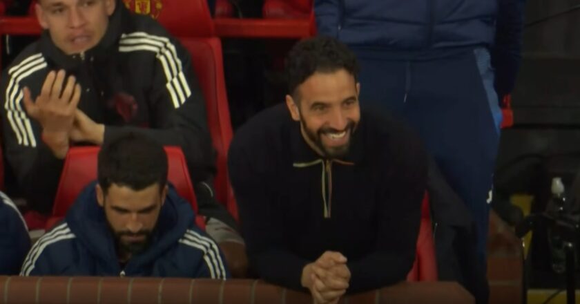 Senyum Puas Ruben Amorim: Simbol Dominasi Manchester United atas Athletic Bilbao
