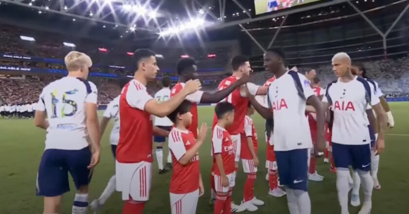 Hasil Arsenal vs Tottenham Babak Pertama: Skor 0 – 1, Tottenham Unggul Tipis atas Arsenal di Pertandingan Persahabatan