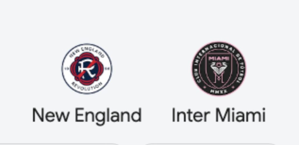 Hasil New England vs Inter Miami