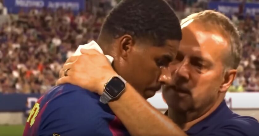 Ini Alasan Hansi Flick Hanya Mainkan Marcus Rashford Selama 30 Menit Saja