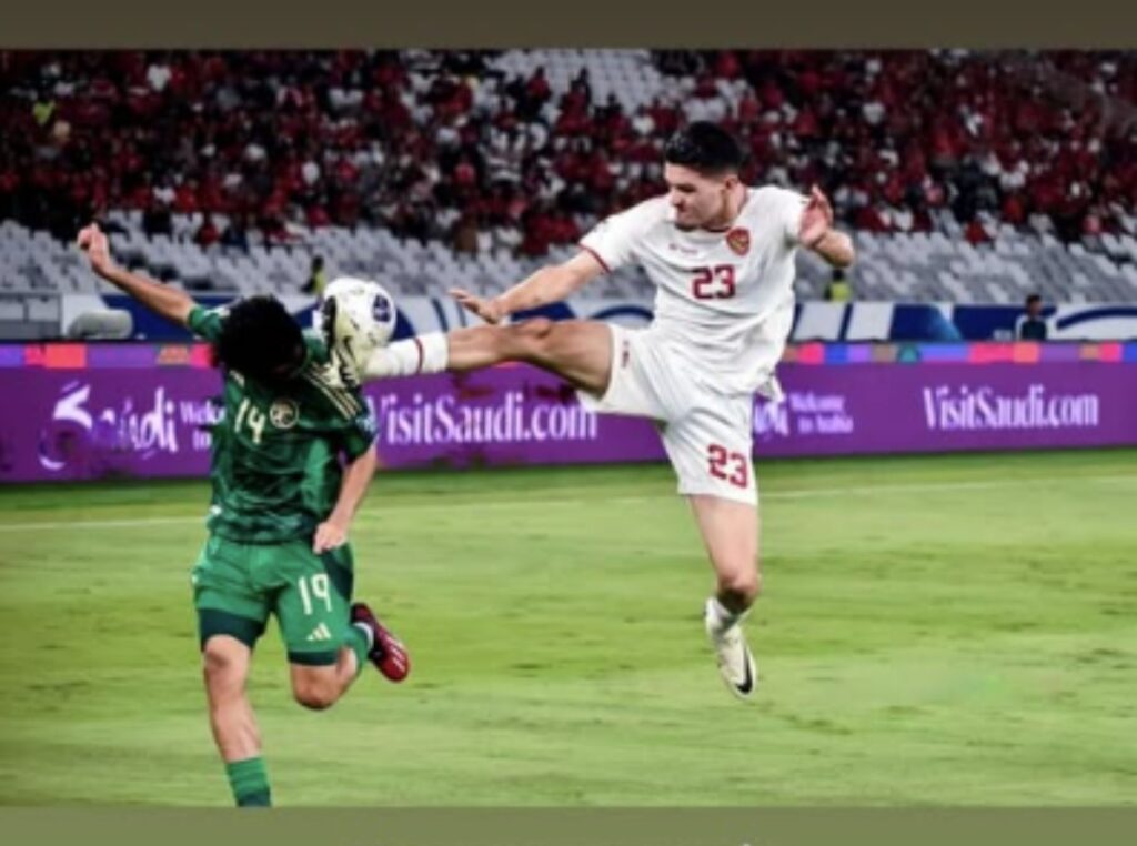Justin Hubner Unggah Foto Saat Lawan Arab Saudi: Here We Go Again