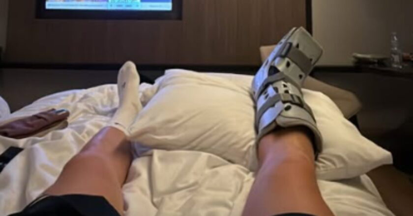 Ole Romeny Posting Foto Kondisi Cedera Kaki Kanan Terkini