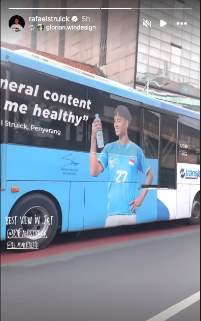 Rafael Struick Bagikan Video Kalau Masih Di Indonesia, Bakal Nonton Laga Dewa United?