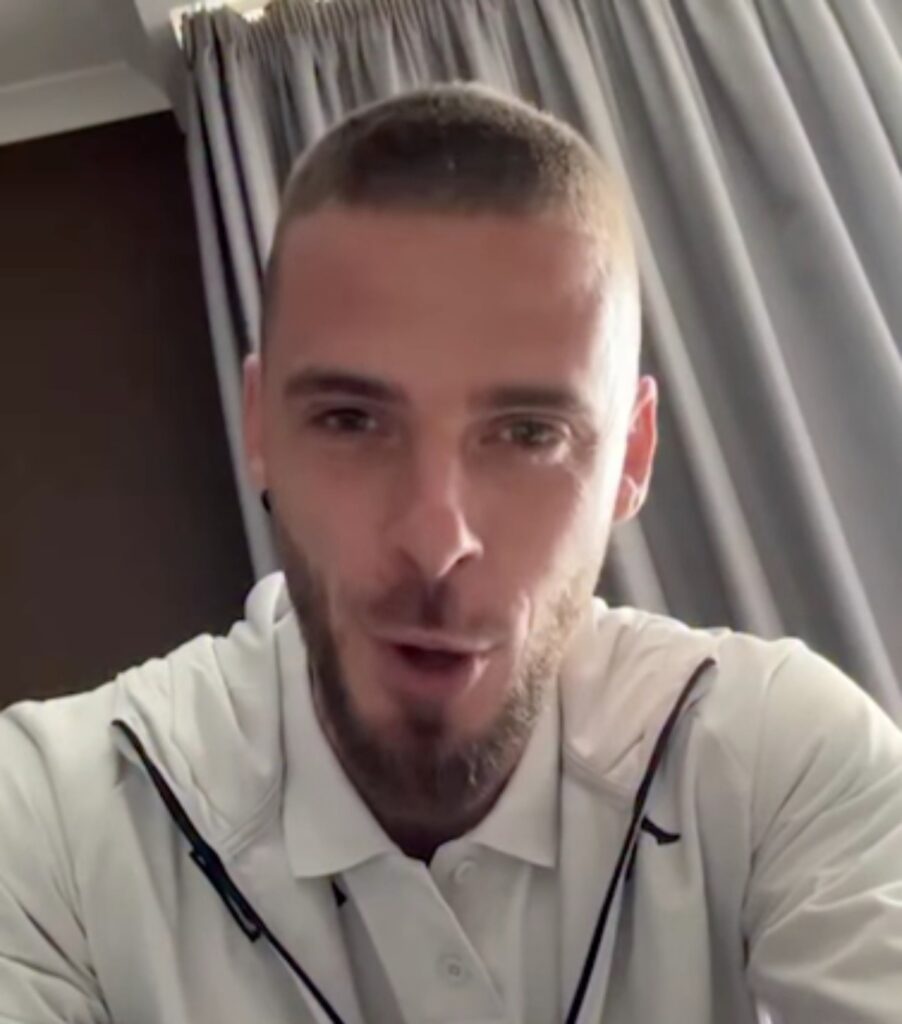 David De Gea Balik Ke Old Trafford, Kirim Pesan Bernada Tantangan Untuk Bruno Fernandes