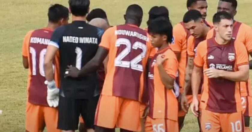 Hasil Borneo FC vs Bhayangkara FC: Skor 1 – 0, Gol Tunggal Mariano Peralta Jadi Pembeda