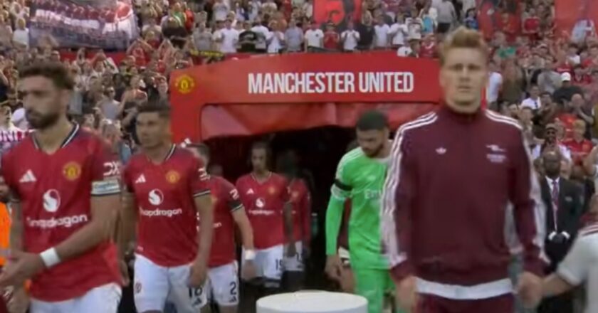 Hasil MU vs Arsenal: Gol Tunggal Calafiori Bawa The Gunners Bungkam Old Trafford 1-0