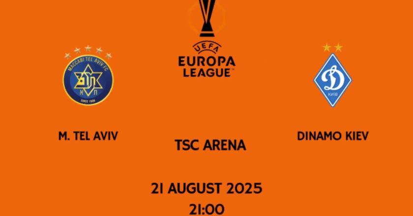 Preview dan Prediksi Skor Maccabi Tel Aviv vs Dynamo Kyiv di Liga Europa 2025