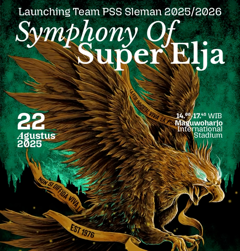 Symphony of Super Elja: Launch Team PSS Sleman 2025/2026 Siap Meriahkan Maguwoharjo Stadium