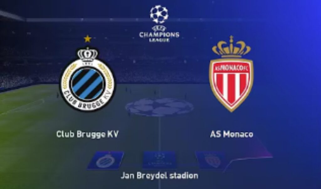 Prediksi Club Brugge vs AS Monaco di Liga Champions: Head to Head, Statistik, dan Skor Akhir